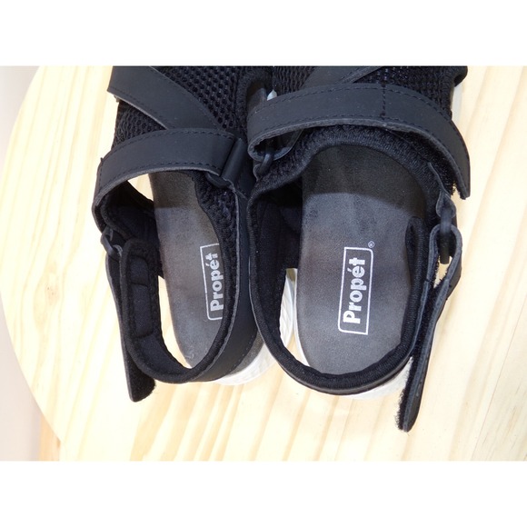 Propet Travelactiv Sport Sandals WST013P Womens Black Size 7.5 AA Slingback NWOT - Picture 7 of 8